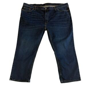 LEVIS 541 Athletic Taper Stretch Big & Tall 88% Cotton‎ Dark Jeans 52x29 #564